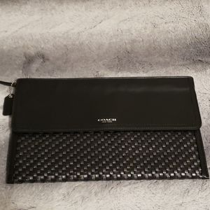 Coach Black Envelope/Wallet